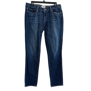 Paige Jimmy Jimmy Skinny Jeans Womens Size 28 Blue Denim Mid-Rise Comfort Stretc
